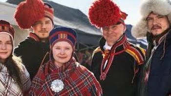 Stolen: People bundle up in snow