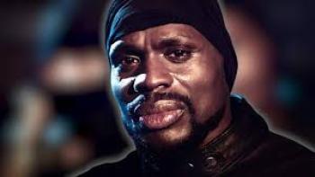 Street Flow Movie: Closeup of Black man looking sad