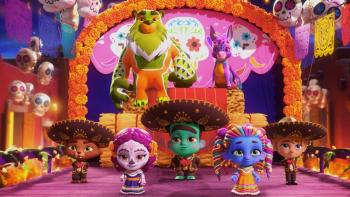 Super Monsters: Dia de los Monsters TV Special: Dia de los Muertos parade