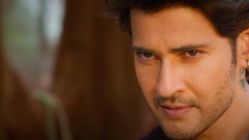 Sarkaru Vaari Paata: A close-up of a young Indian man's face