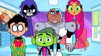 Teen Titans Go! to the Movies Movie: Robin, Raven, Beast Boy, Cyborg, and Starfire