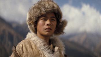 Tenzing: A boy on the Tibetan plateau.