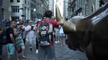 The China Hustle Movie: Standing in front of the New York Stock Exchange