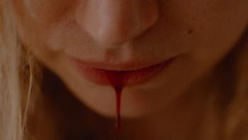 The Chronology of Water movie: Blood drips from Imogen Poots' mouth