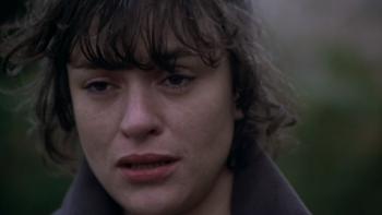 The Duellists: Diana Quick close-up crying.