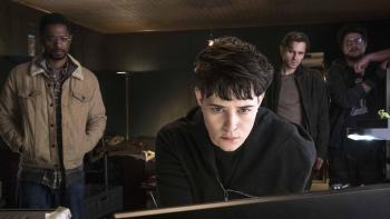 The Girl in the Spider's Web Movie: Lisbeth Salander digging into a computer network