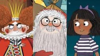 The Night Before Christmas in Wonderland: Characters from story