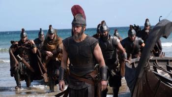 The Odyssey movie: Odysseus (Matt Damon) leads a group of warriors