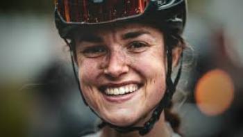 The Truth and Tragedy of Moriah Wilson: Moriah in a bike helmet.