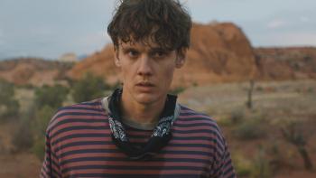 The Wilderness: Hunter Doohan in the desert.