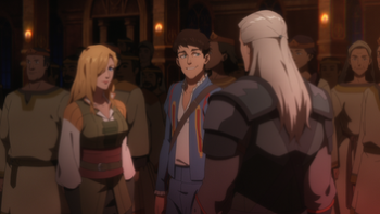 The Witcher: Sirens of the Deep: A meeting.