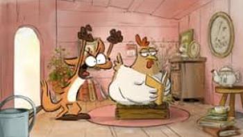 The Big Bad Fox and Other Tales Movie: Fox tries to scare an unimpressed hen.