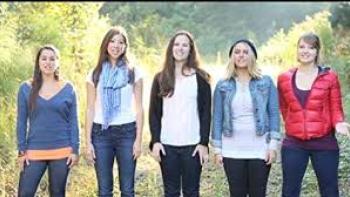 The Empowerment Project: Ordinary Women Doing Extraordinary Things Movie: Dana Michelle Cook and Sarah Moshman surrounded by their crew 