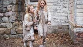 The Girl Who Got Away Movie: Two young White girls outside