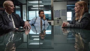 The Good Nurse Movie: Noah Emmerich, Nnamdi Asomugha, and Jessica Chastain