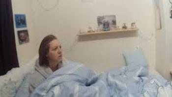 The Investigation of Lucy Letby: Lucy wrapped in covers in bed