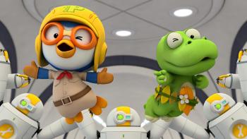 The Little Penguin Pororo's Dinosaur Island Adventure Movie: Scene One