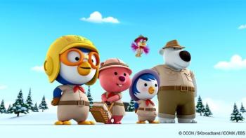 The Little Penguin Pororo's Dinosaur Island Adventure Movie: Scene Three