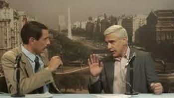 The Man Who Loved UFOs:  Two men doing interview