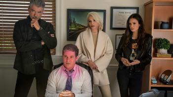 The Out-Laws: Pierce Brosnan and Ellen Barkin are the in-laws.