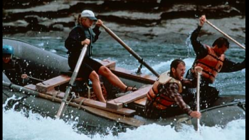 The River Wild: Meryl Streep, Kevin Bacon, and John C. Reilly on the river