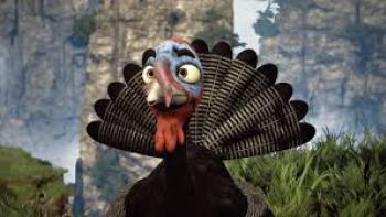 The Thanksgiving Movie: Animated turkey