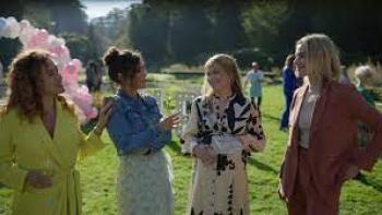 The Wonder Weeks: Four women hang out on the grass