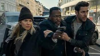 Tom Clancy's Jack Ryan: Ghost War: John Krasinski, Sienna Miller, and Wendell Pierce on the run.