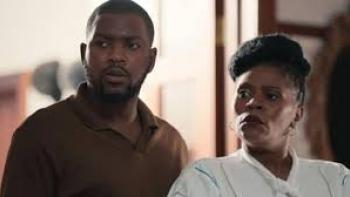 Umjolo: My Beginning, My End!: Black man and woman look upset
