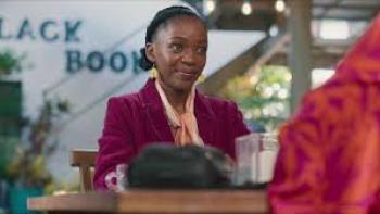 Umjolo There Is No Cure Movie: Black woman in suit
