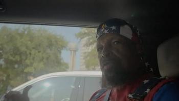 Untold Mr. T: I Pity the Fool movie: Mr. T sits in a car before a Fan Expo meet and greet