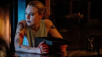 Vicious: Dakota Fanning and the box.