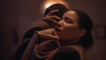 We Grown Now Movie: Jurnee Smollett hugs Blake Cameron James