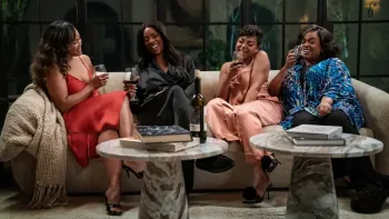 Why Did I Get Married Again?: Female friends on a sofa together.