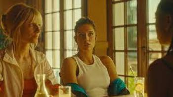 Wingwomen scene 3: 3 women out for a meal