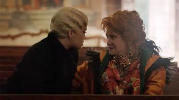 Wonderwell Movie: Rita Ora and Carrie Fisher look intensely at each other
