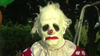 Wrinkles the Clown Movie: Sad-looking clown