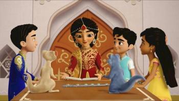 Mira and the legendary sword. 