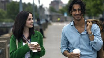 56 Days TV show screenshot 1: Ciara and Oliver get coffee on day 1