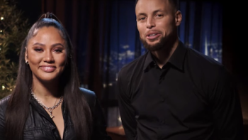 Ayesha and Stephen Curry.