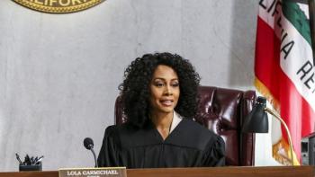 All Rise TV Series: Lola Carmichael (Simone Missick) presides