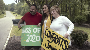 Always Jane TV Show: Jane and her parents. 