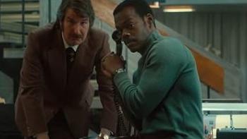American Hostage TV show screenshot 2: Jerry and Ben listen in on an interview