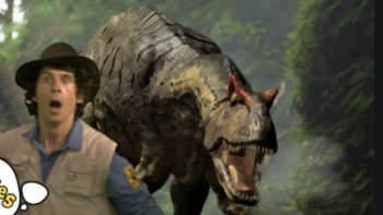Andy's Top 5 TV Show: Being chased by a dinosaur. 