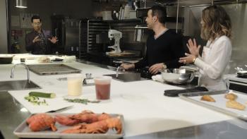 The Baker and the Beauty TV Show: Baking a dessert