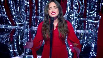 Best. Cover. Ever. Series: Demi Lovato during duet. 