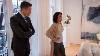 Bethenny & Fredrik TV Series: Looking at an apartment design. 