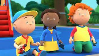 Caillou Rosie the Giant: Screenshot 1