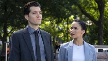 The Calling TV show: The detectives (Wilbusch and Canfield)
