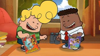 Captain Underpants Epic Choice-O-Rama TV Show: Scene #1